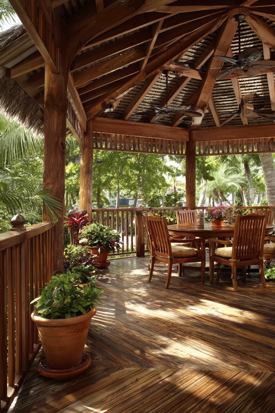 Tropical Hardwood Paradise