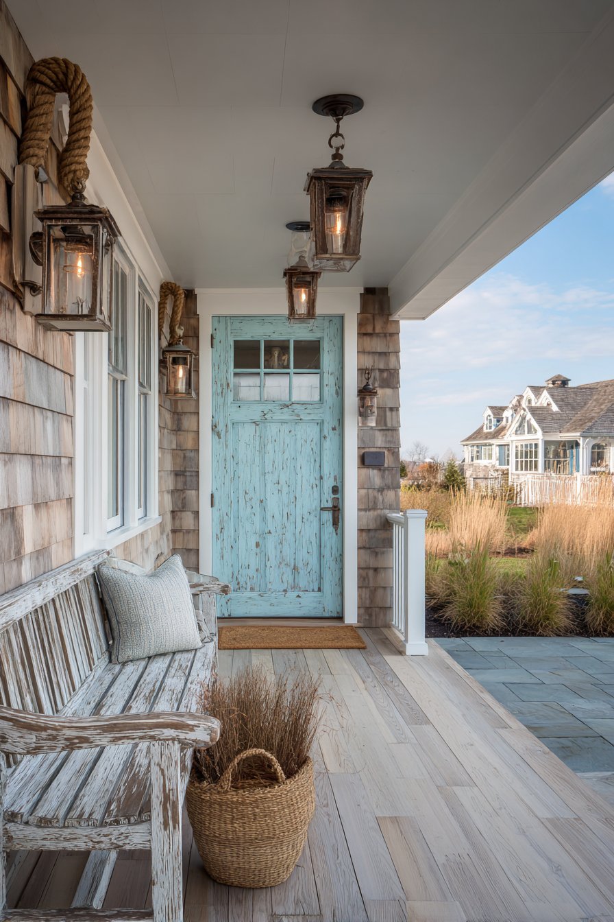 Coastal Aqua Weathered