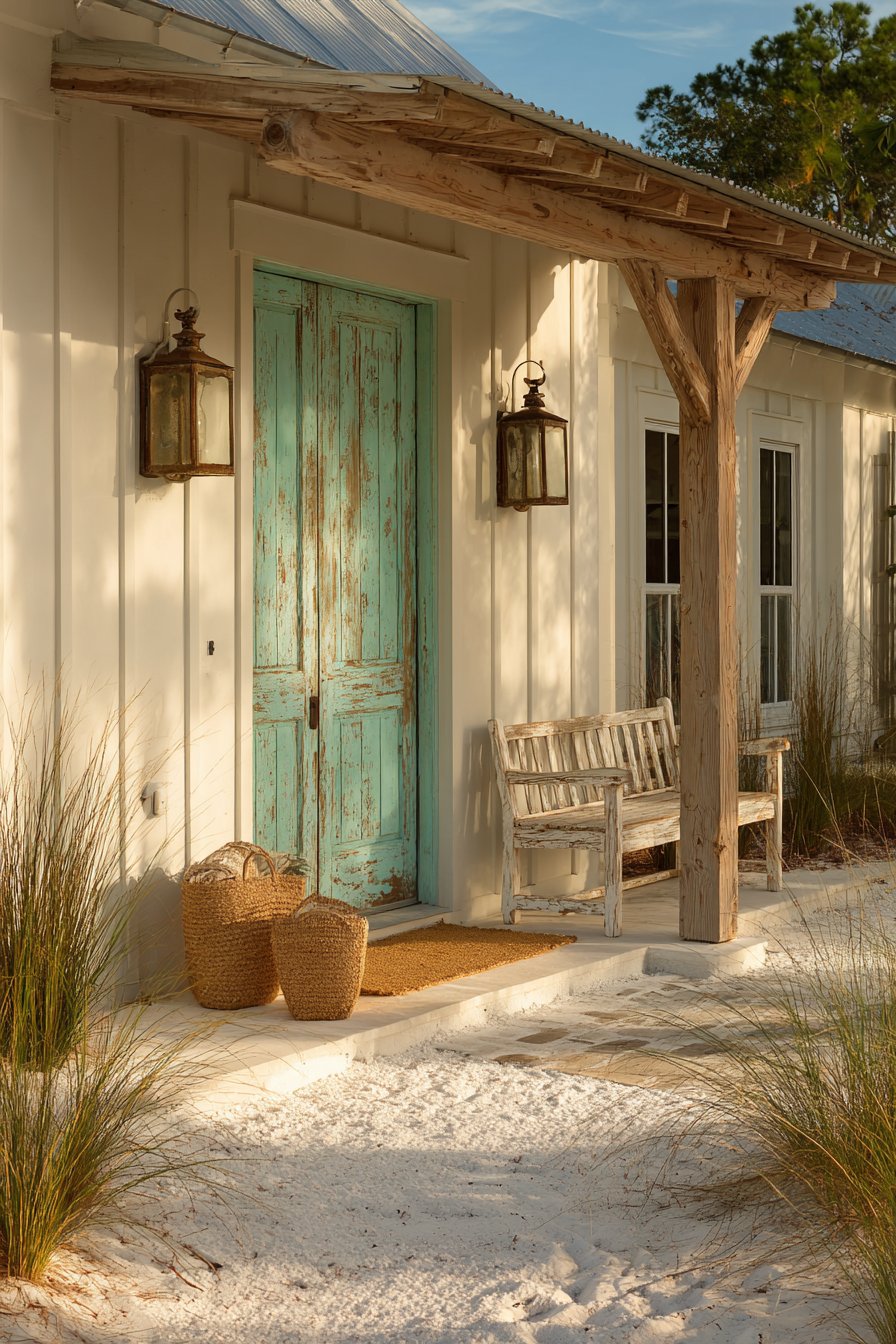 Coastal Aqua Weathered