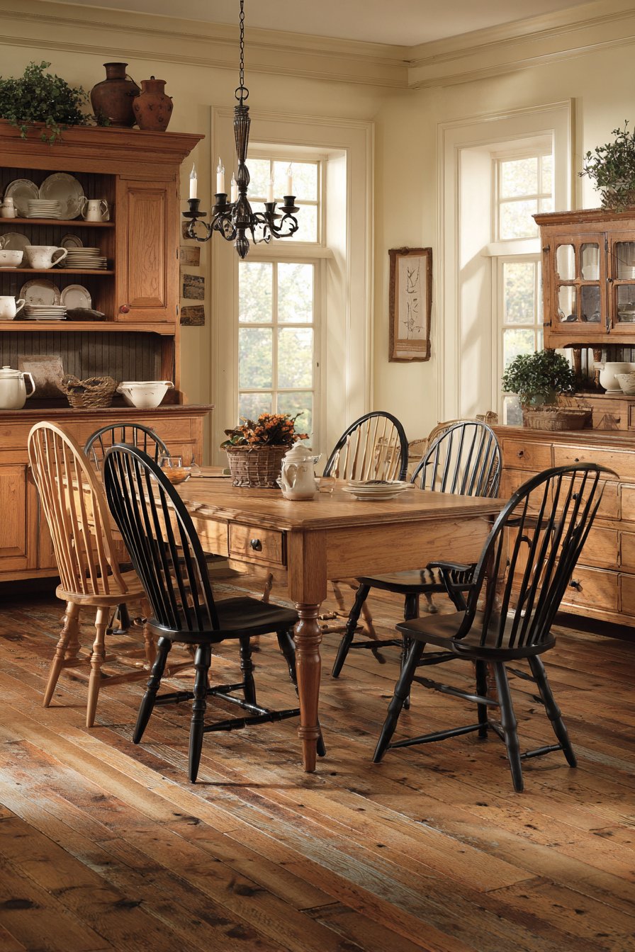 Maple Gate-Leg with Windsor Charm