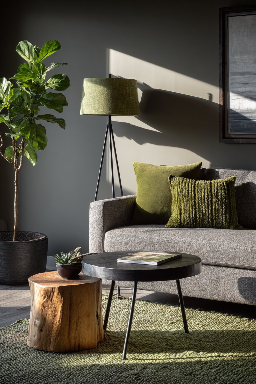 Black Shiplap Accent with Modern Farmhouse Aesthetic