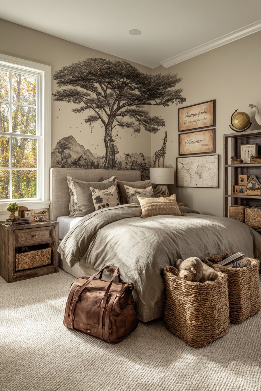 Sophisticated Safari Adventure Room