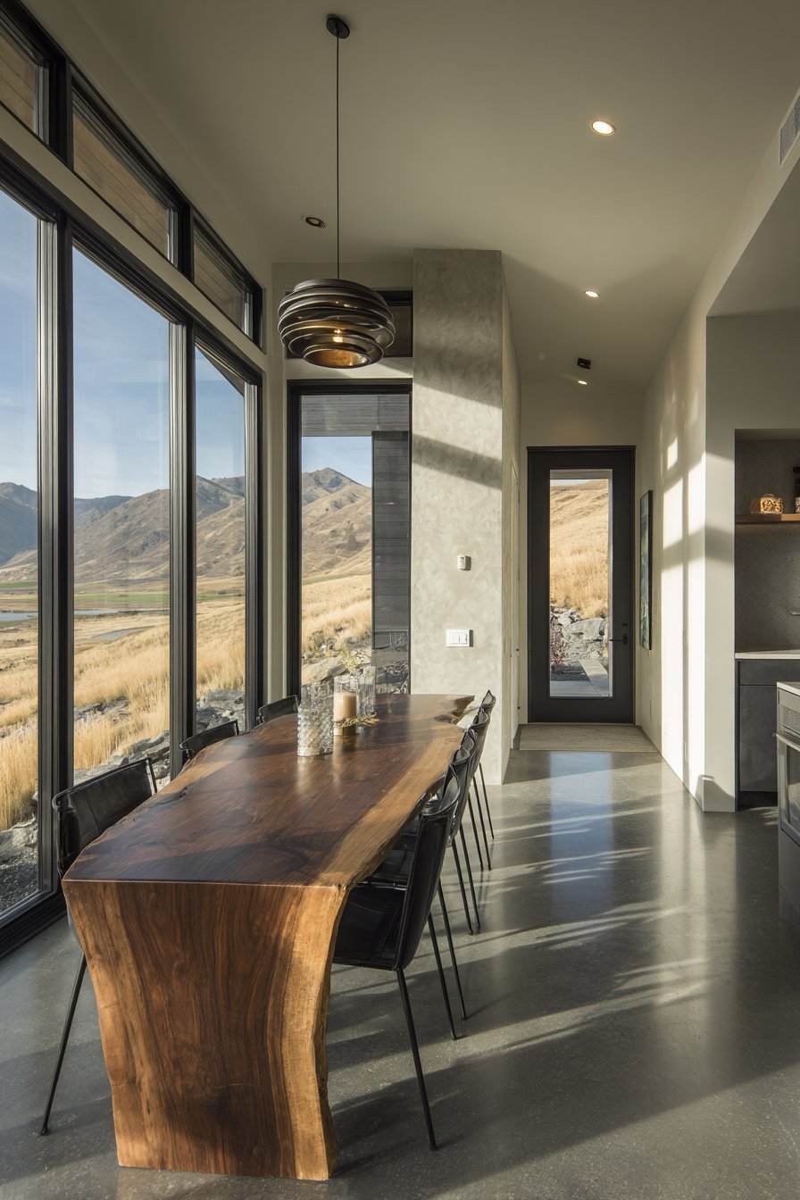 Dark Drama with Natural Edge