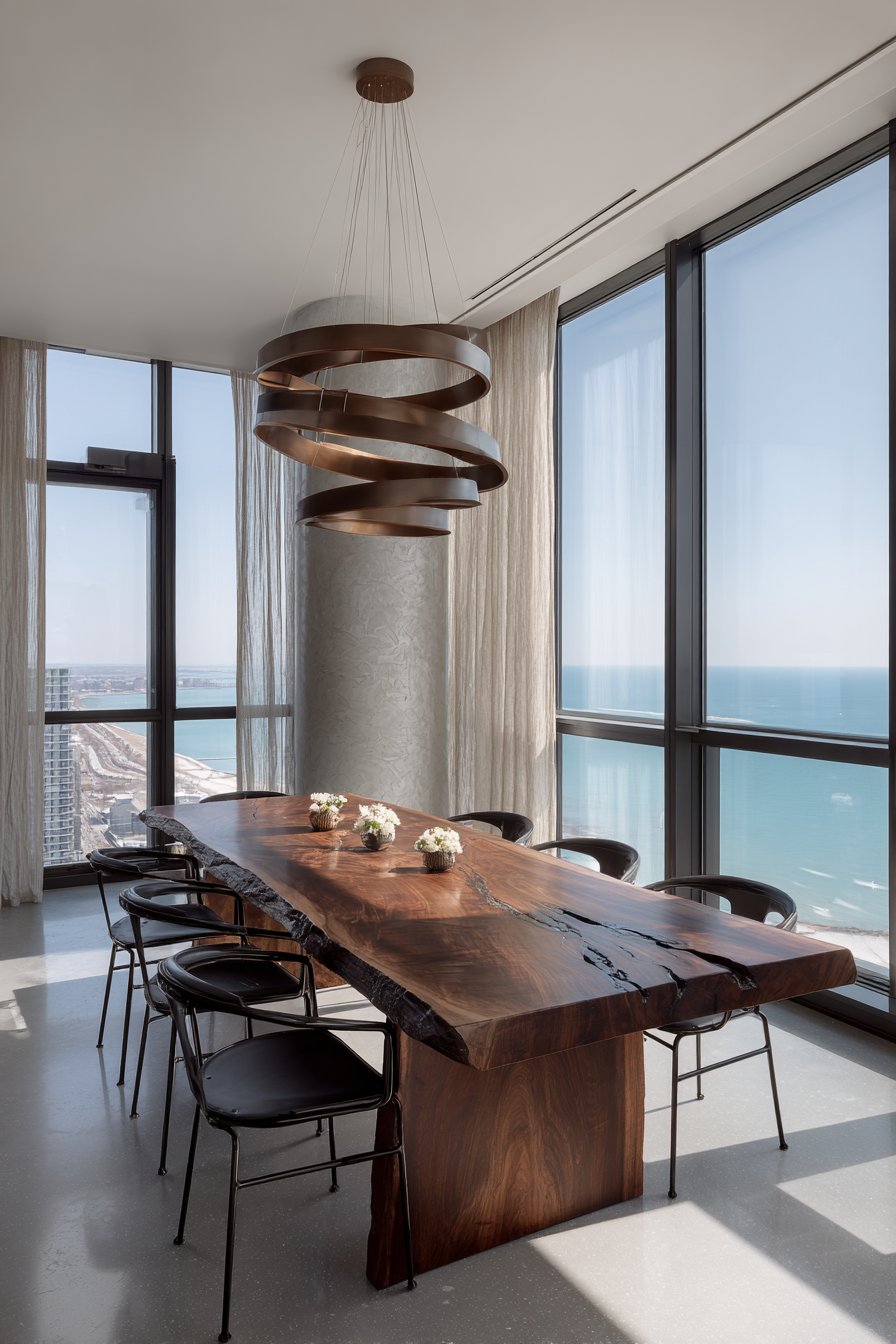 Dark Drama with Natural Edge