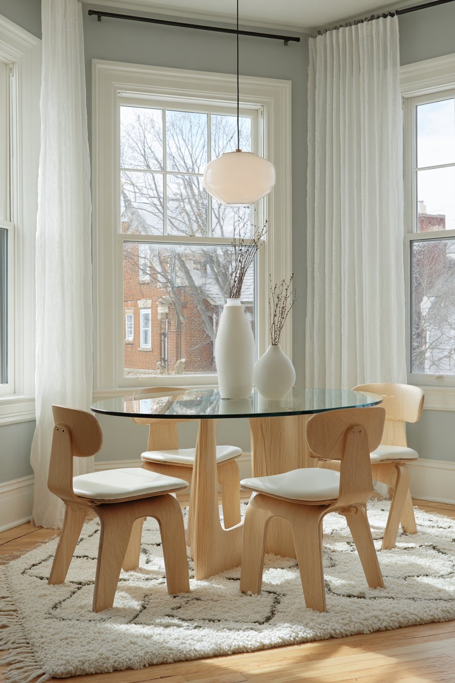 Sculptural Scandinavian Modern