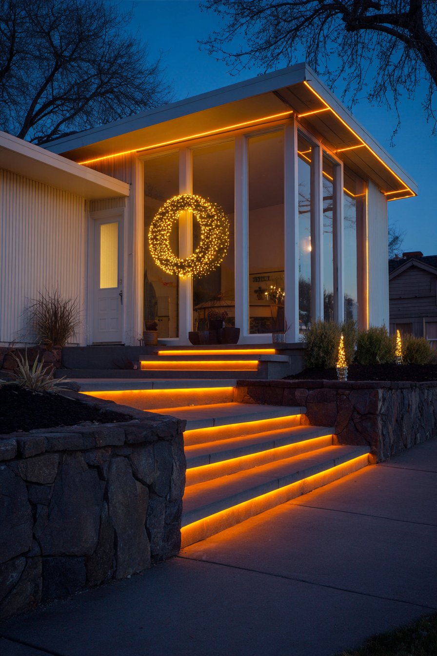 Mid-Century Modern Minimalist Geometric