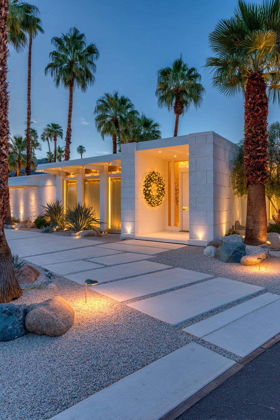 Mid-Century Modern Minimalist Geometric