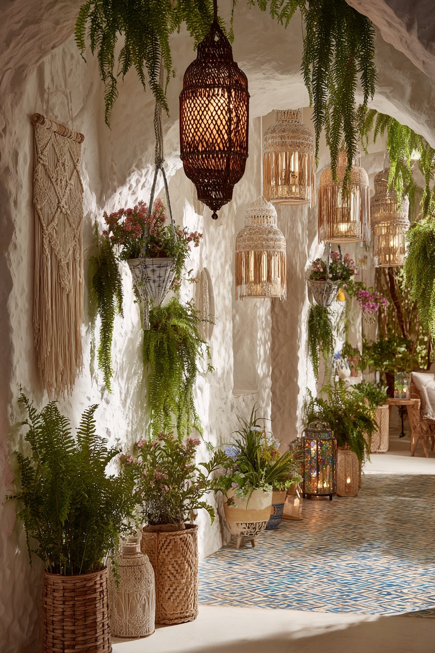 Bohemian Eclectic with Layered Textures