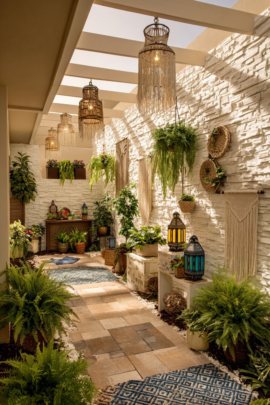 Bohemian Eclectic with Layered Textures