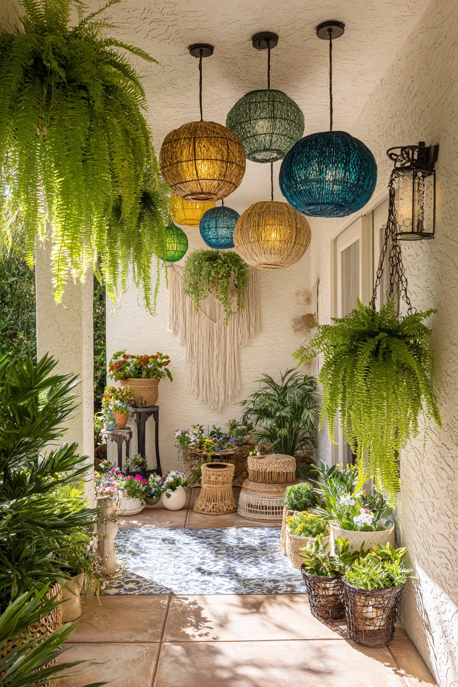 Bohemian Eclectic with Layered Textures