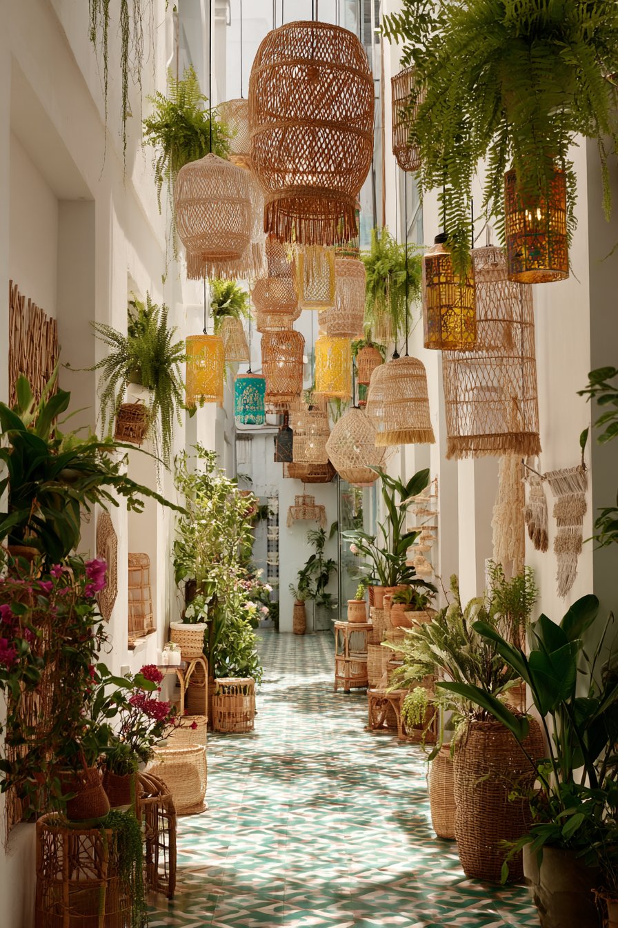 Bohemian Eclectic with Layered Textures