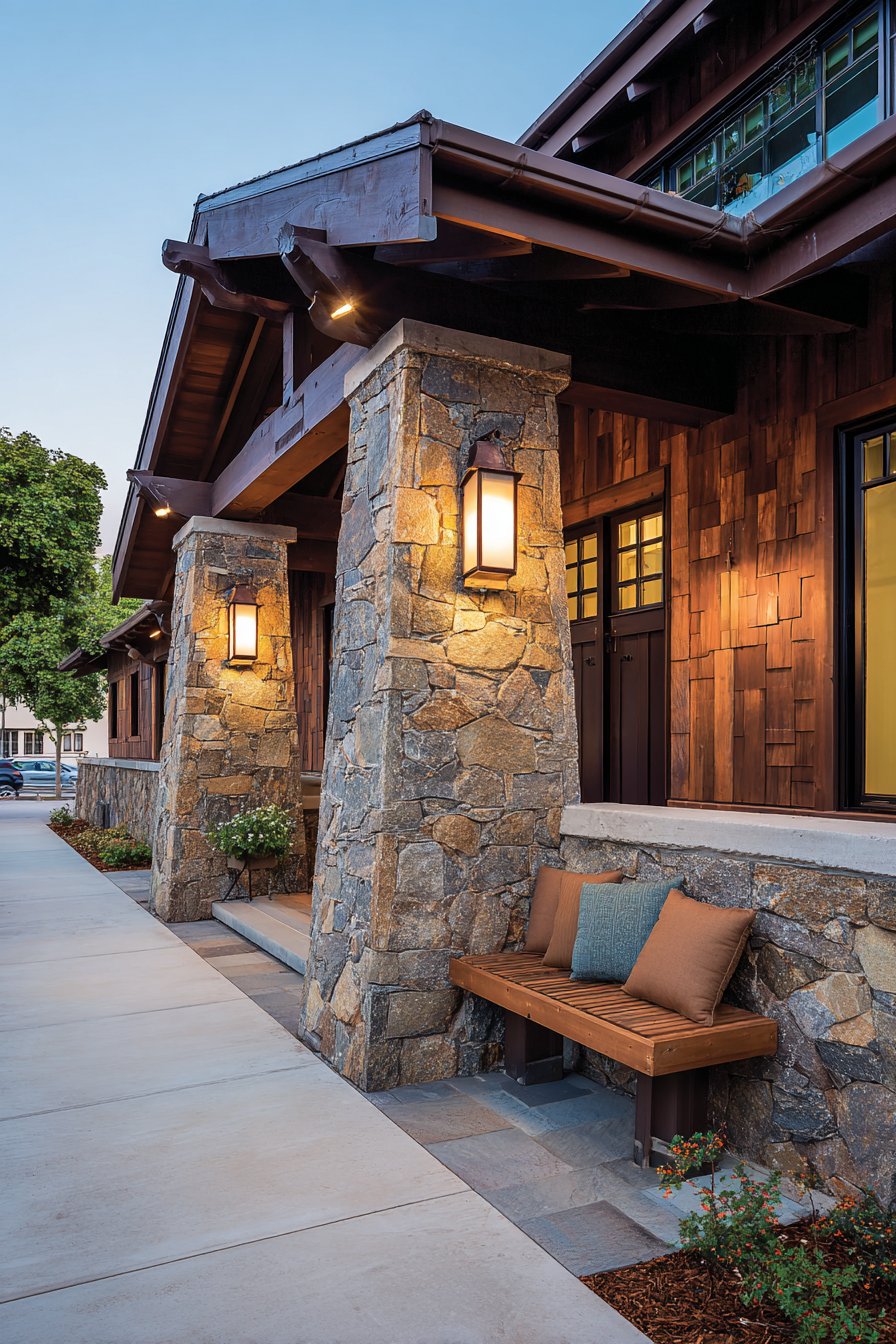 Craftsman Stone Column and Mission Details