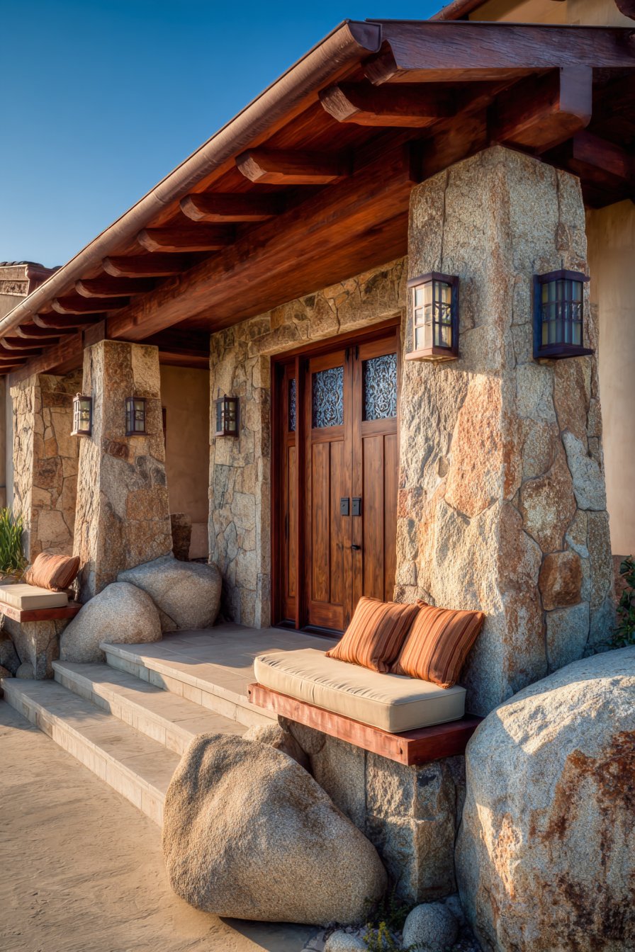 Craftsman Stone Column and Mission Details