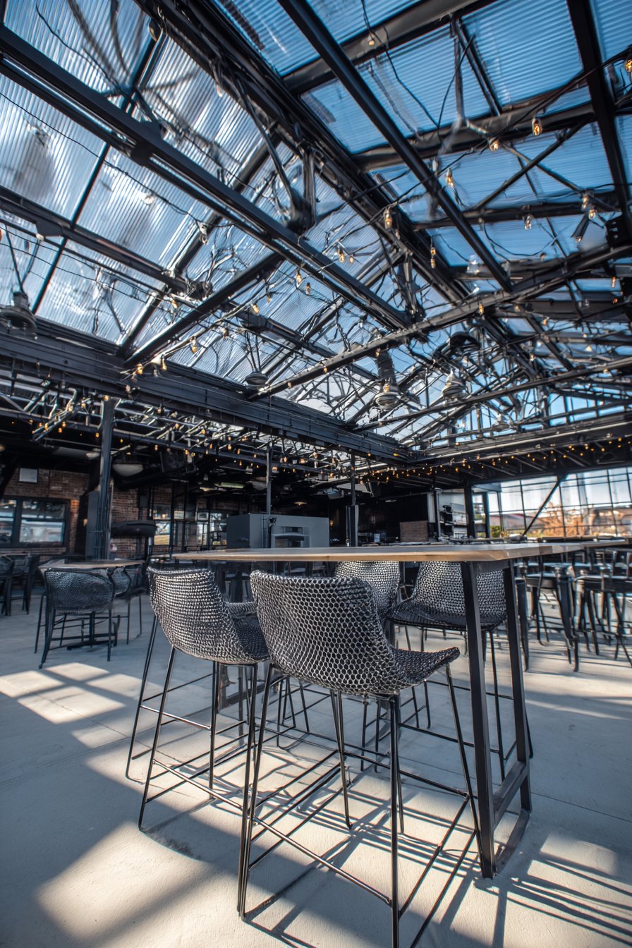 Industrial Modern Steel Frame