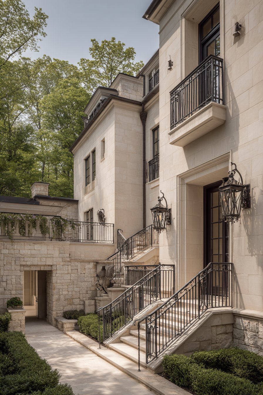  Formal Estate Limestone Construction