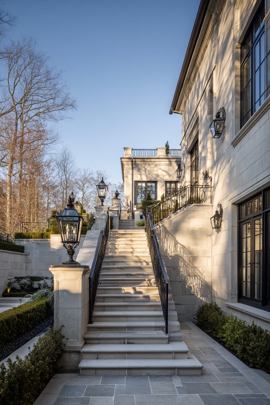  Formal Estate Limestone Construction