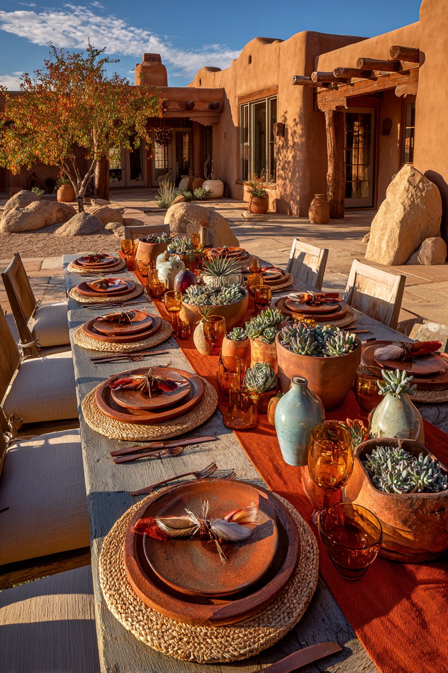 Desert Southwest with Earthy Terracotta
