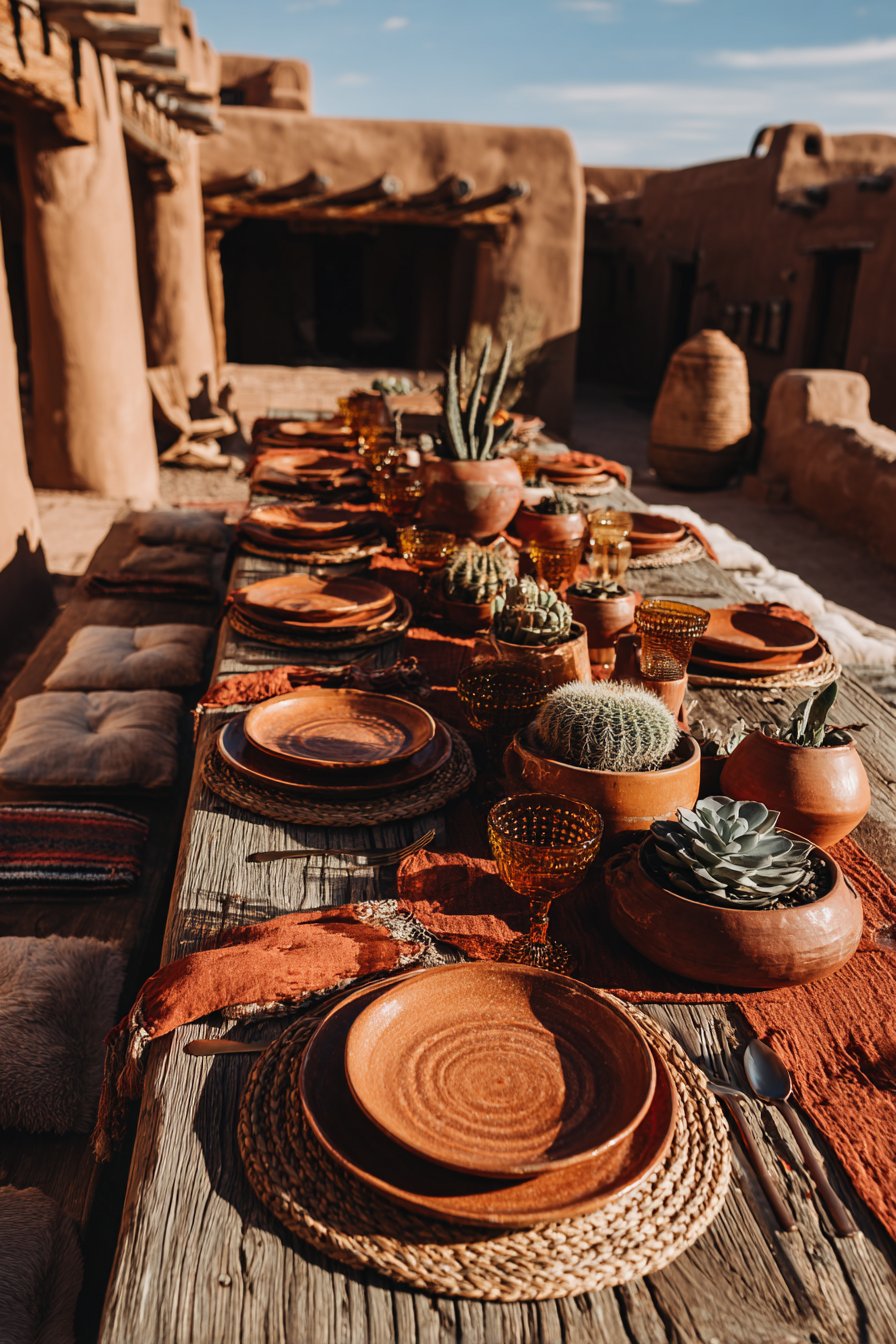 Desert Southwest with Earthy Terracotta