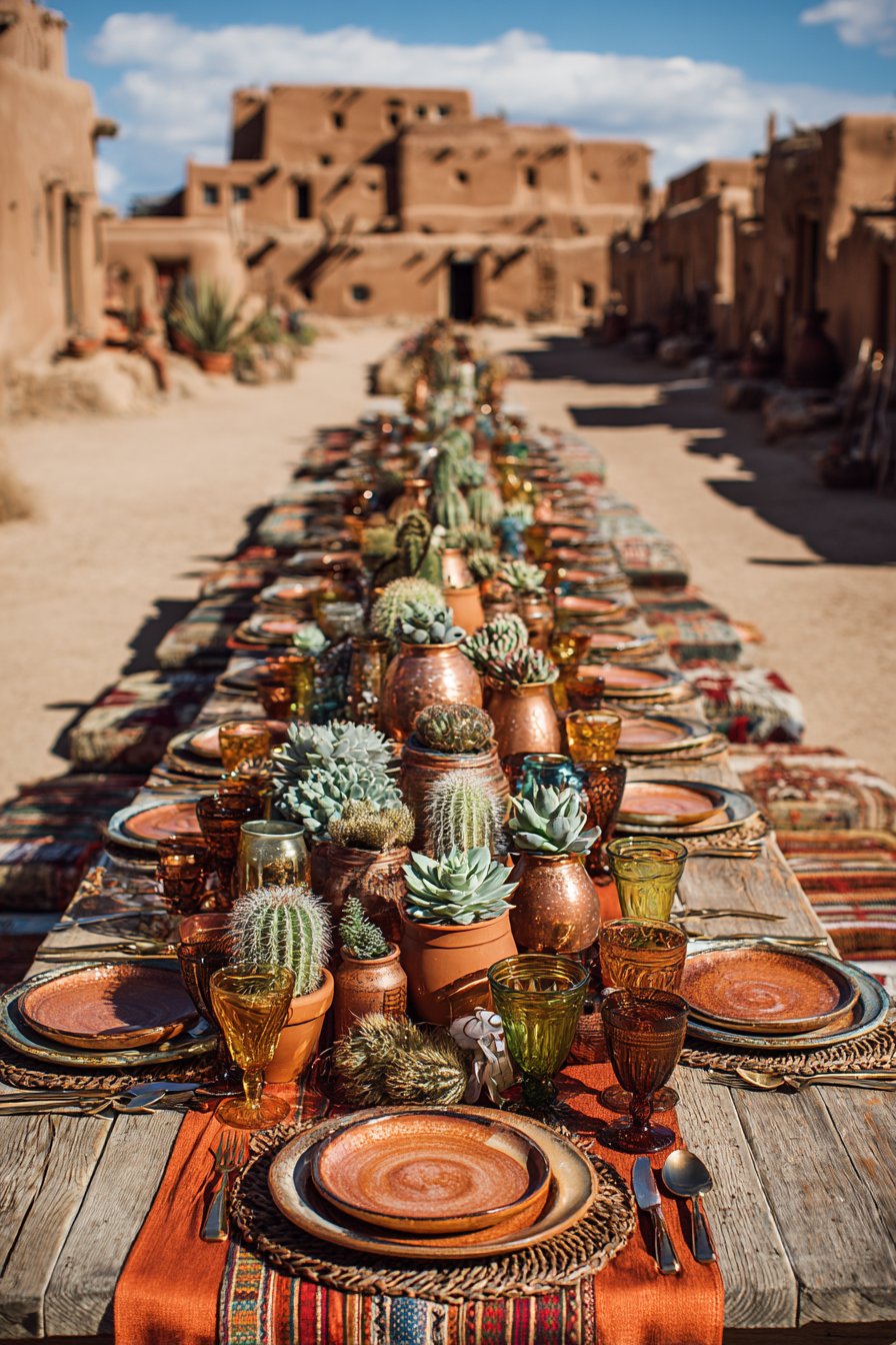 Desert Southwest with Earthy Terracotta