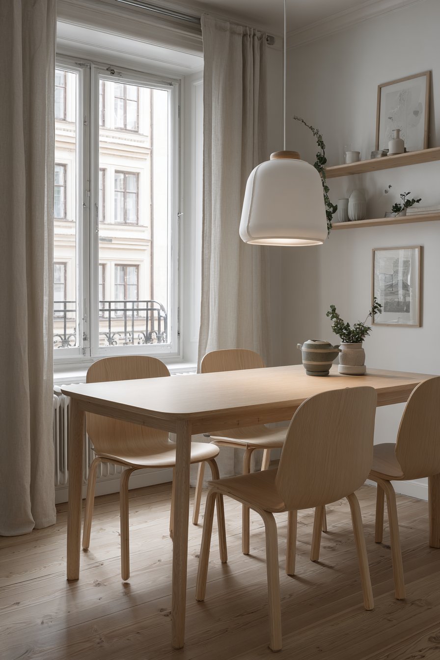 Scandinavian Light Wood Serenity