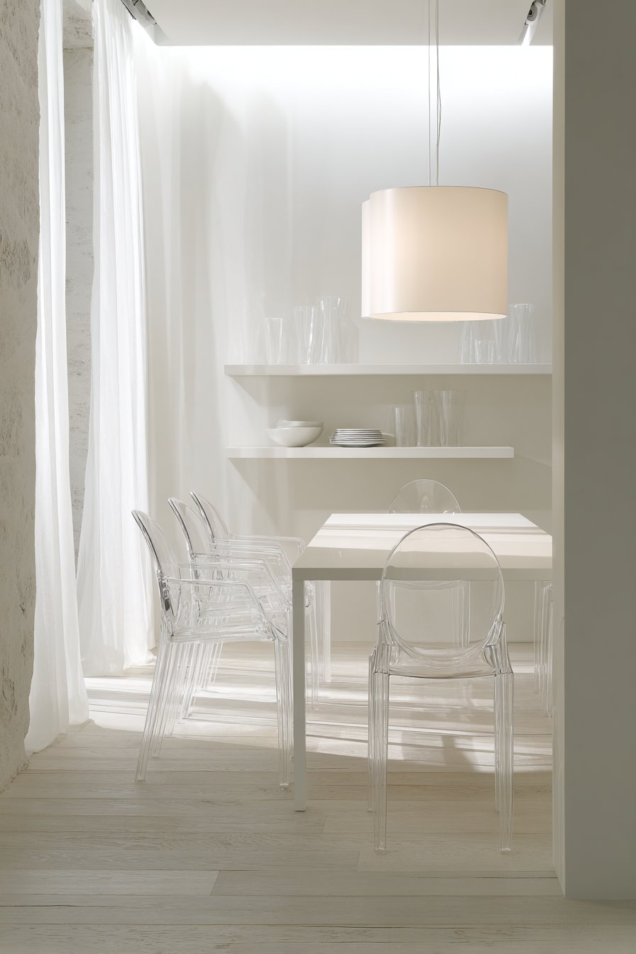 Narrow Space-Efficient White Design