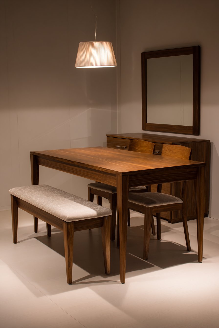 Narrow Space Dark Walnut Efficiency