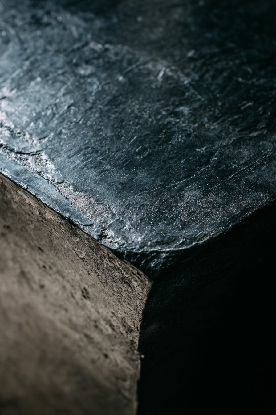 Dramatic Concrete with Raw Steel Base