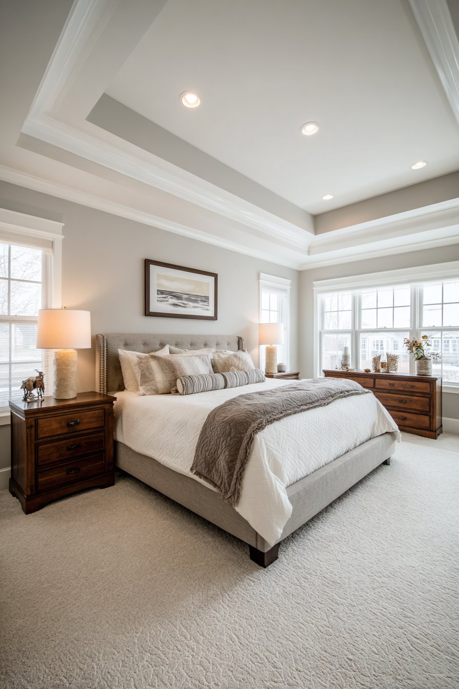 Transitional Tray Ceiling Refinement