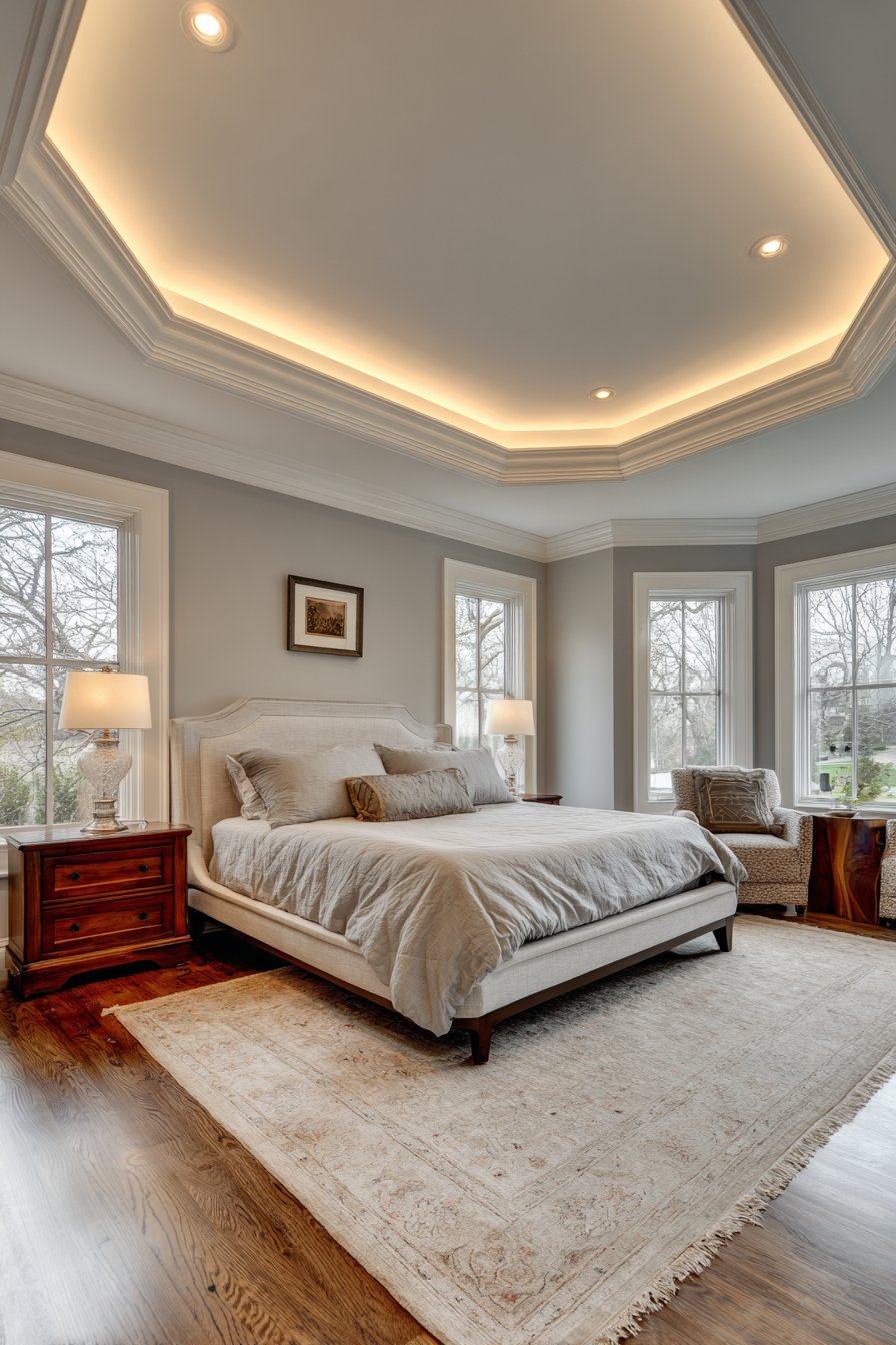 Transitional Tray Ceiling Refinement