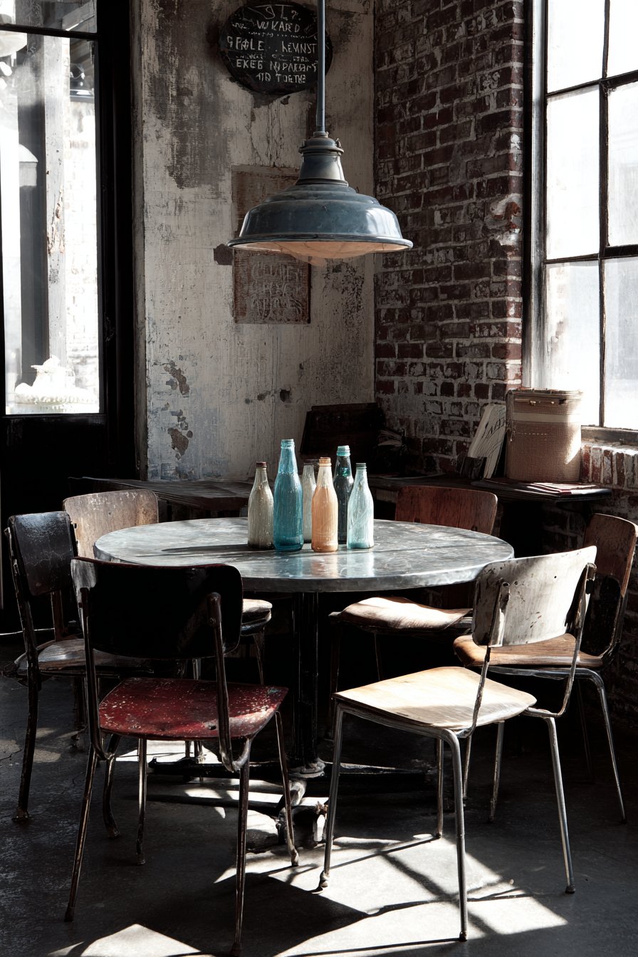 Eclectic Vintage-Industrial Zinc