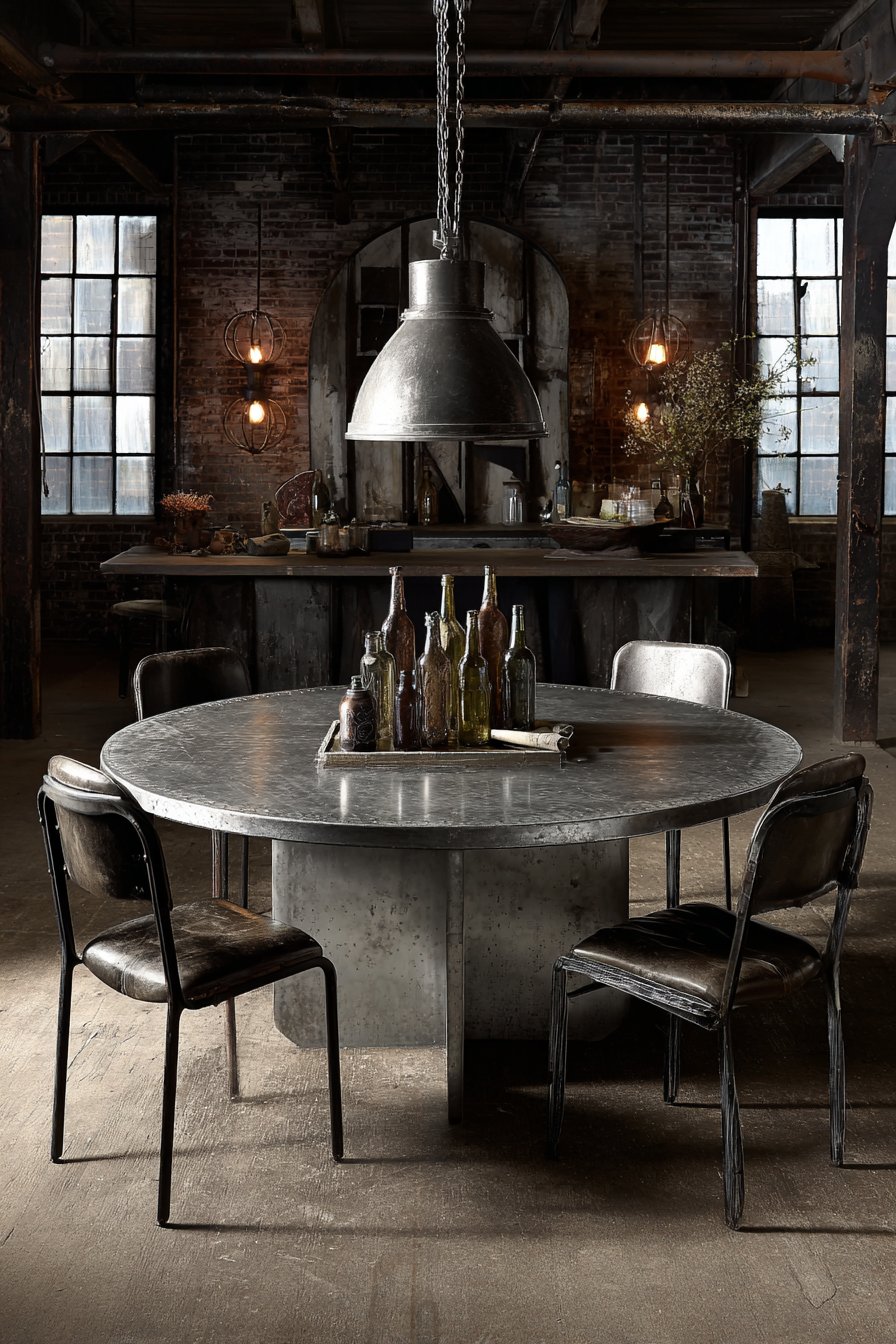 Eclectic Vintage-Industrial Zinc