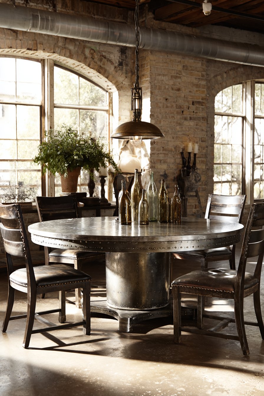 Eclectic Vintage-Industrial Zinc