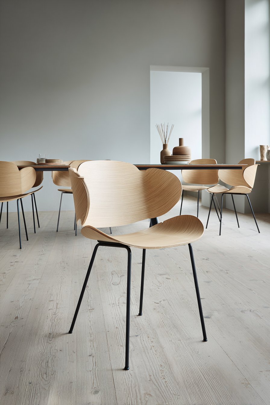 Modern Molded Plywood with Organic Curves