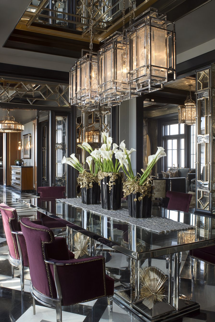 Art Deco Geometric Drama