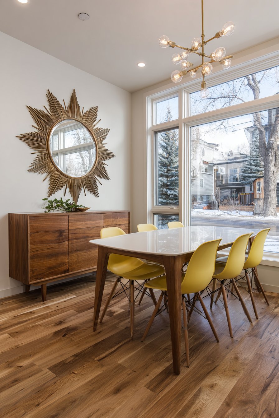 Mid-Century Starburst Icon