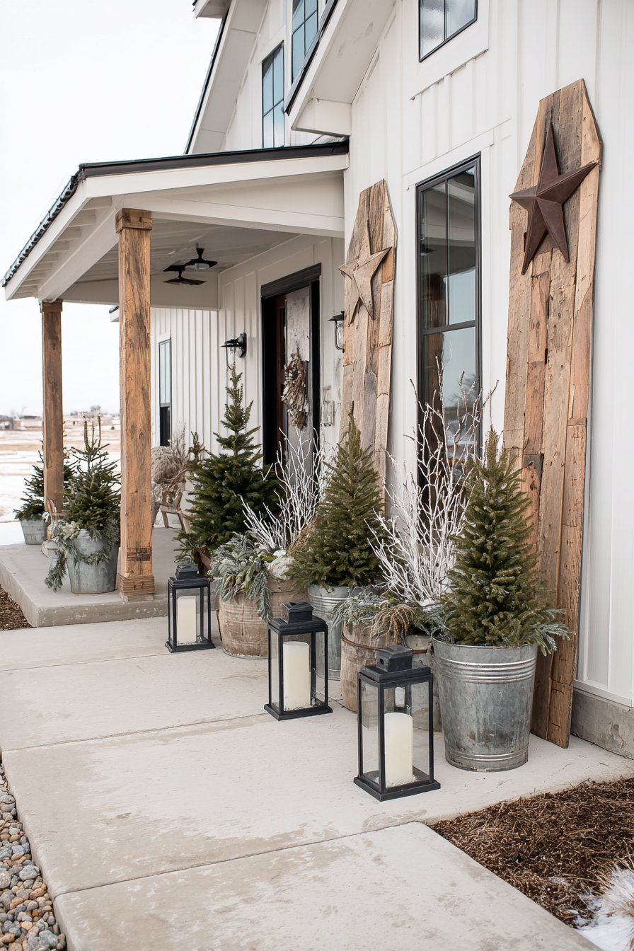 Modern Farmhouse Reclaimed Wood Tree