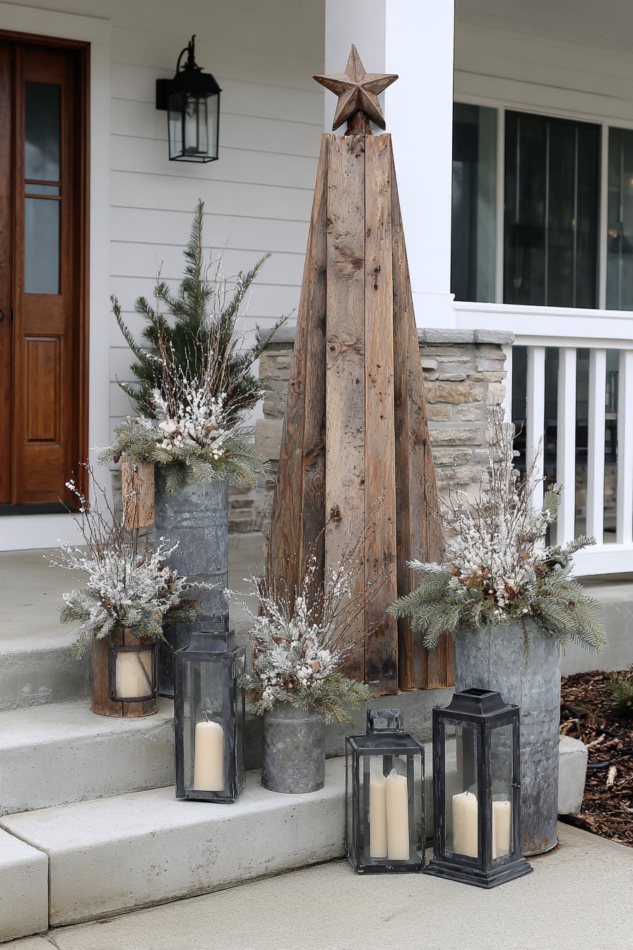Modern Farmhouse Reclaimed Wood Tree