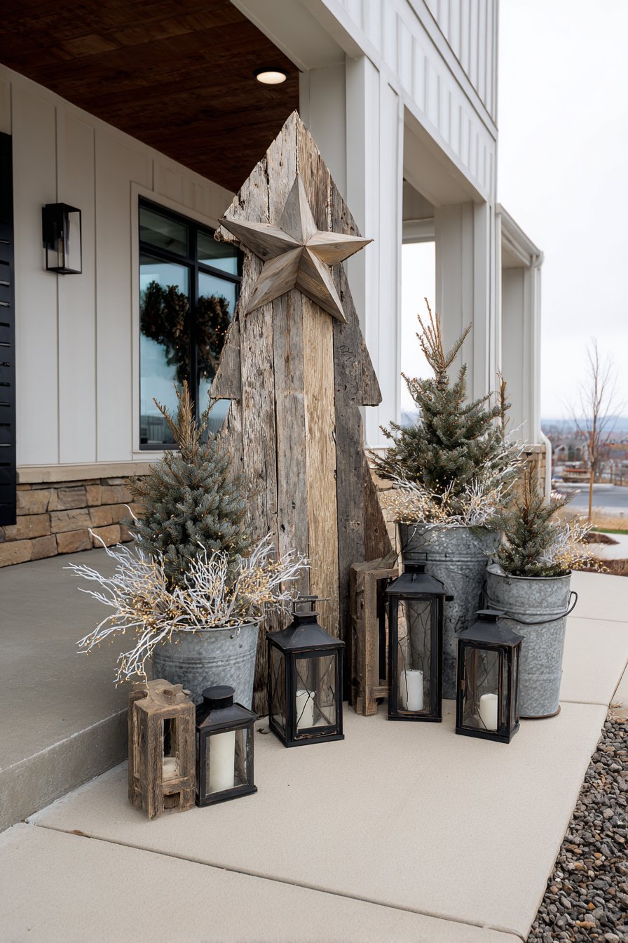 Modern Farmhouse Reclaimed Wood Tree