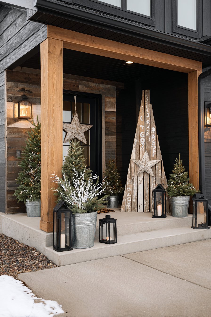 Modern Farmhouse Reclaimed Wood Tree