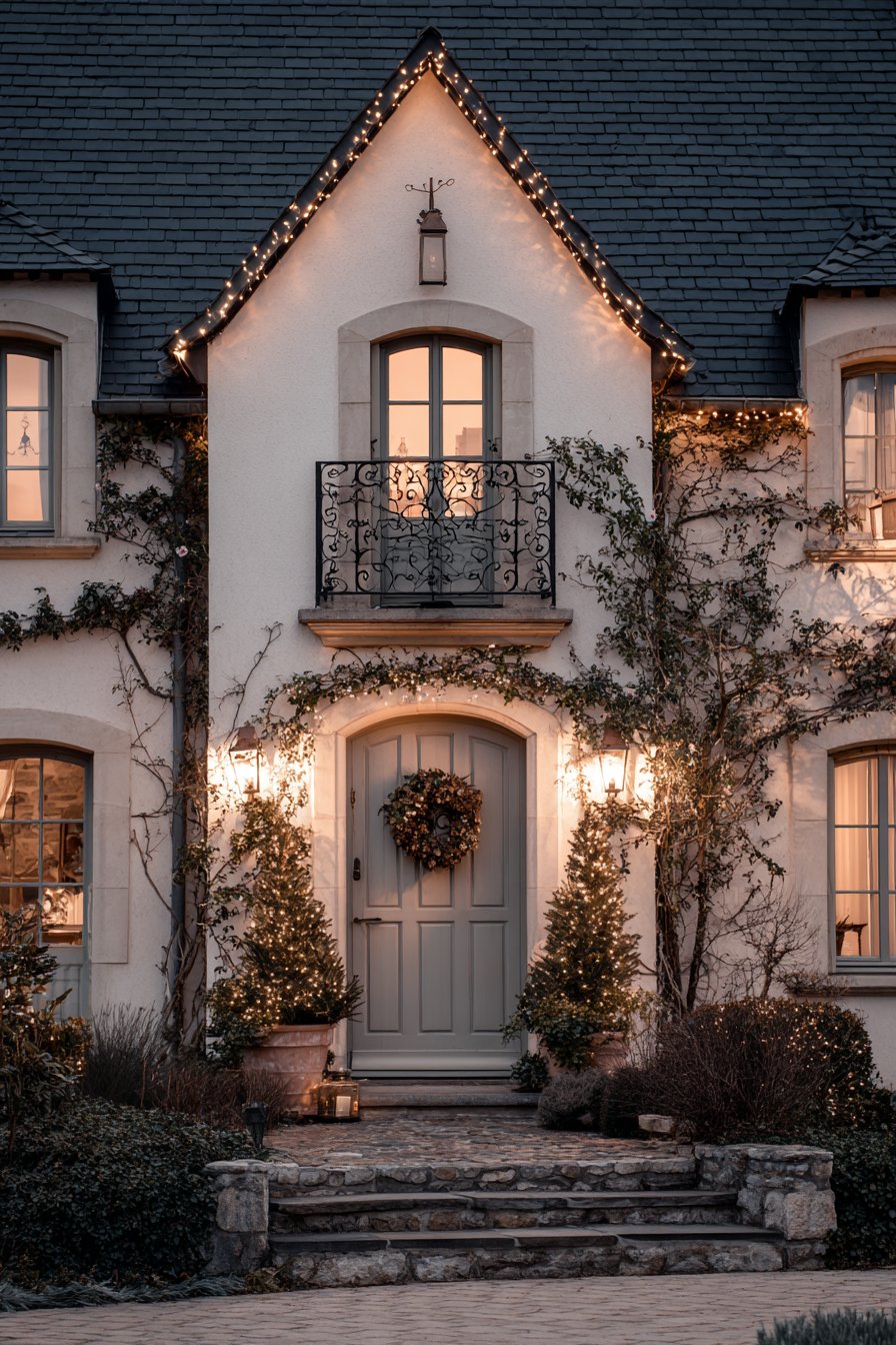 French Country Romantic Garden Lighting