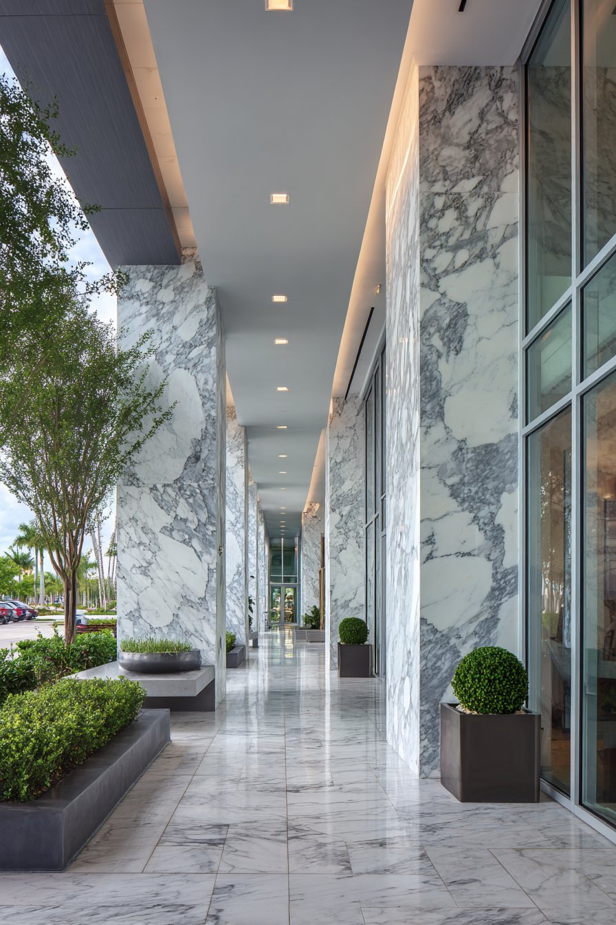 Luxury Marble and Bronze Elegance