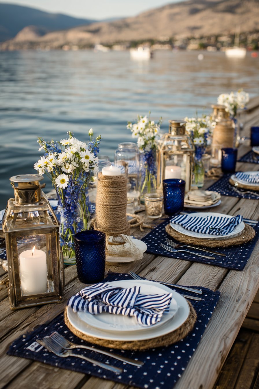Lakeside Retreat with Nautical Elements