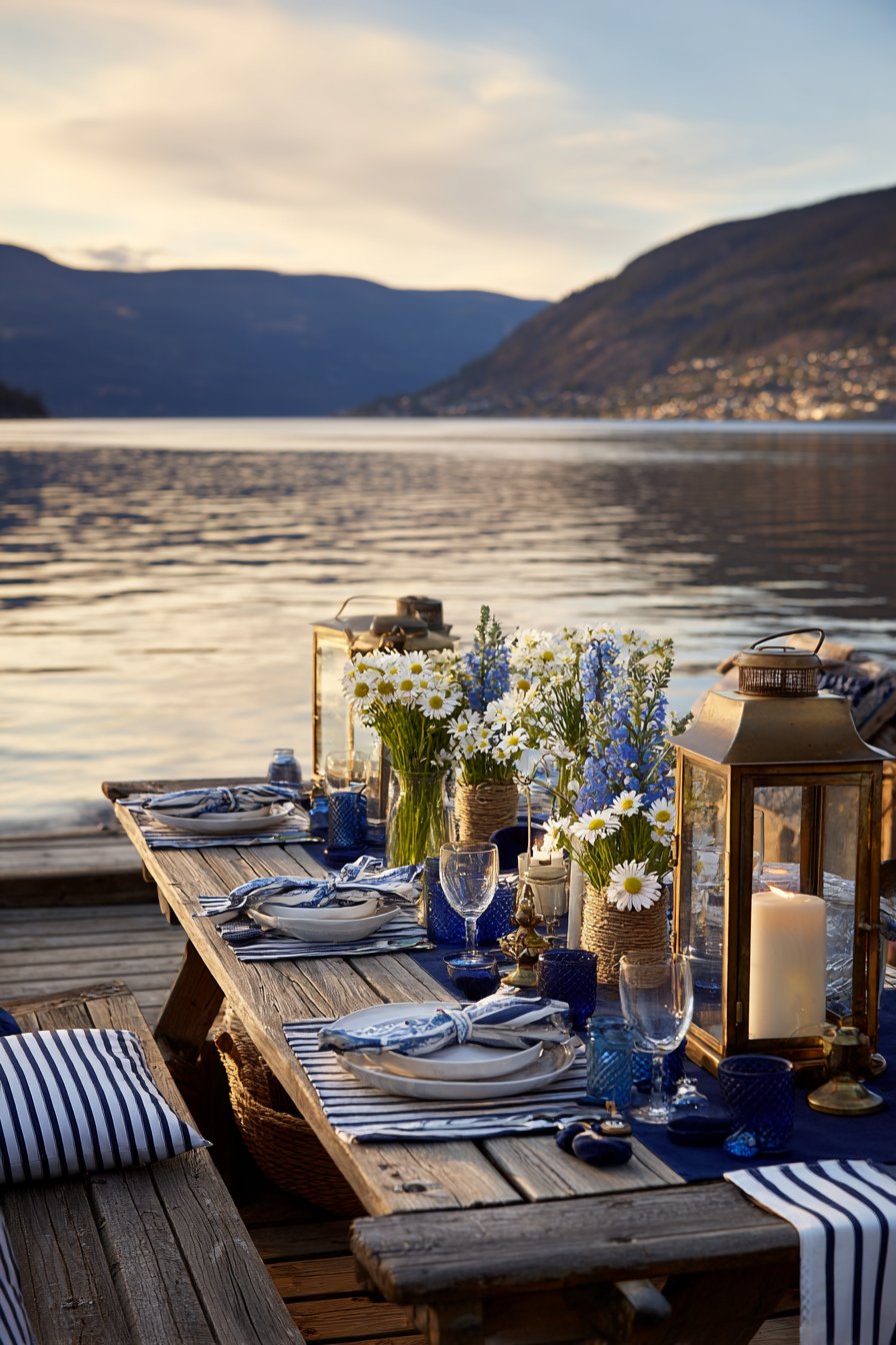 Lakeside Retreat with Nautical Elements