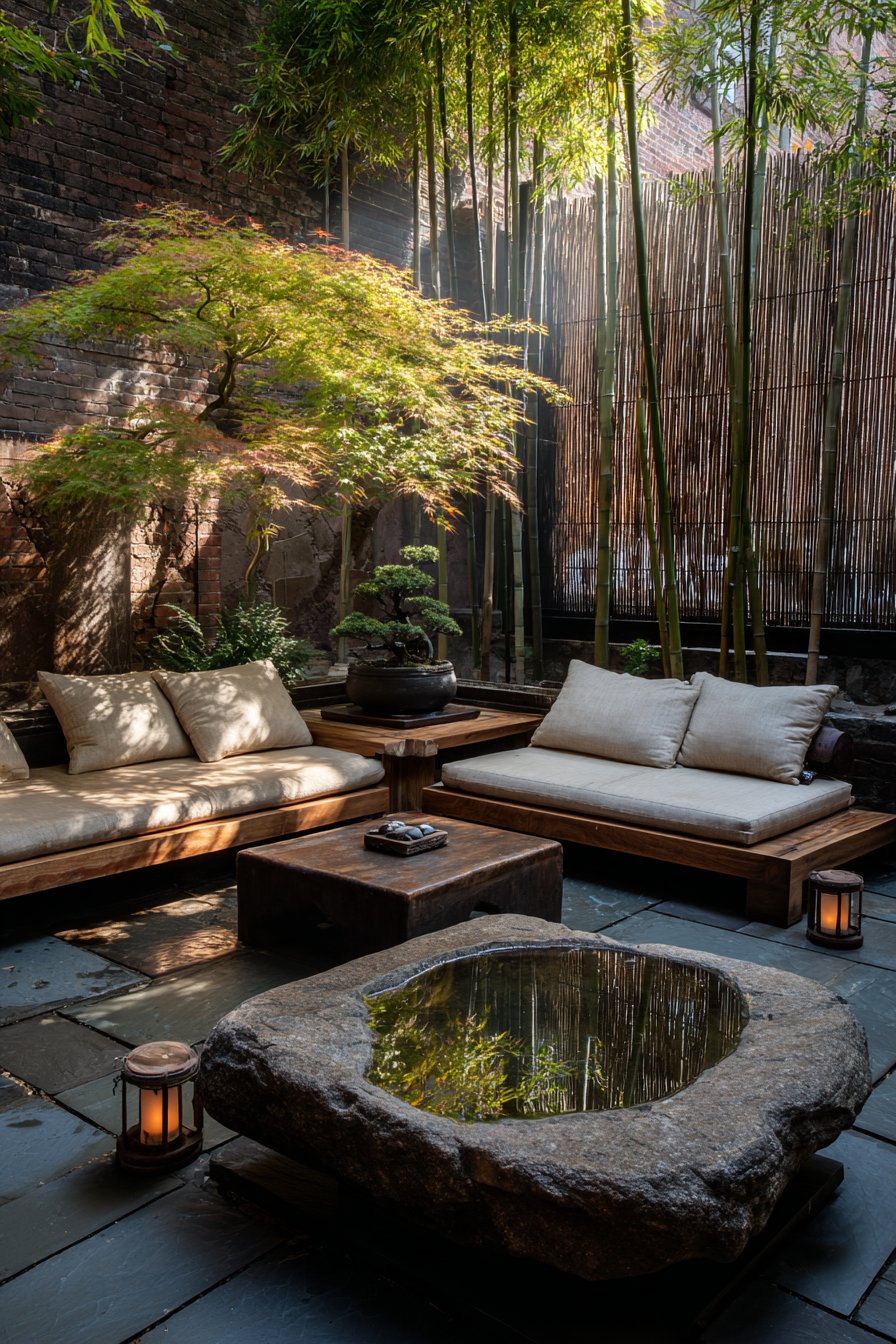 Asian-Inspired Tranquility