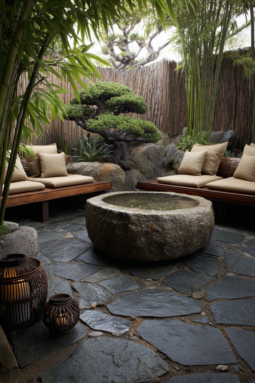Asian-Inspired Tranquility