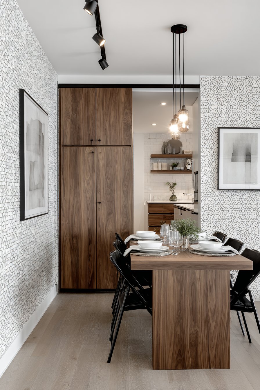 Convertible Console-to-Dining Transformation