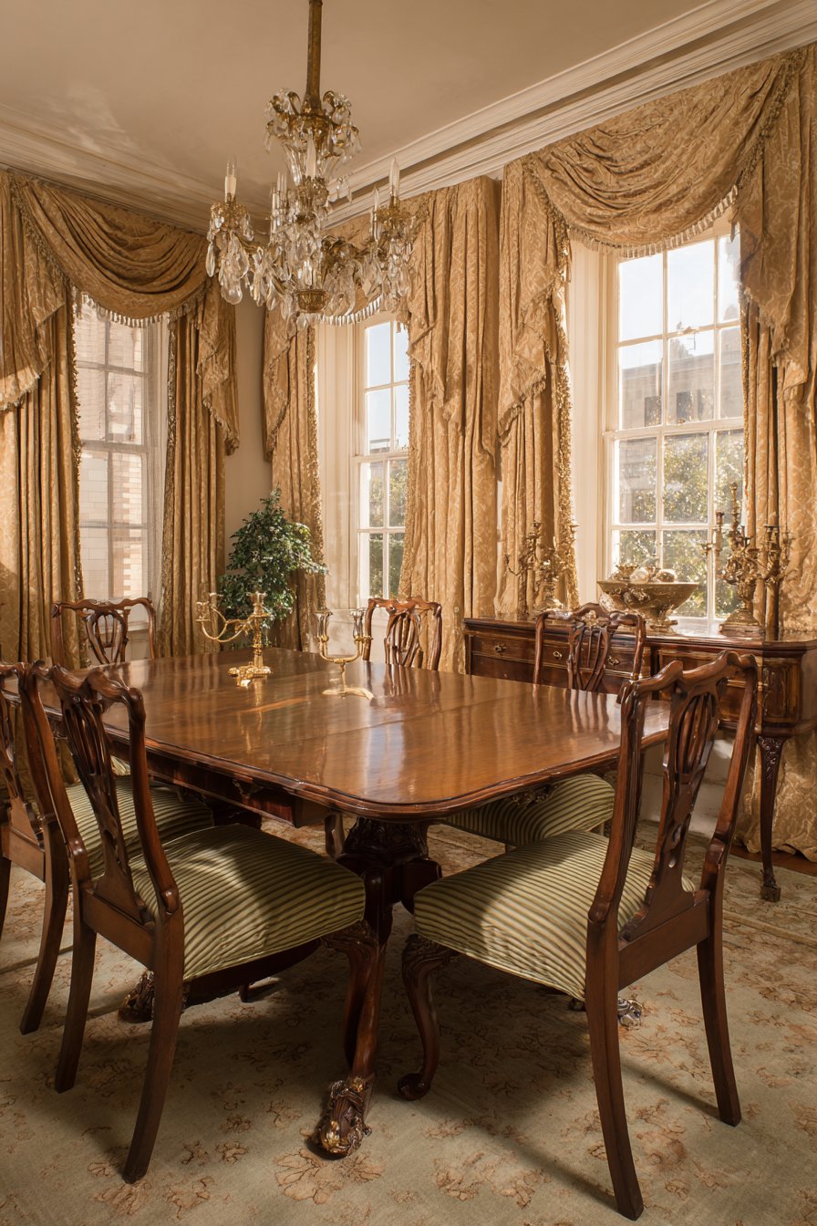 Refined Duncan Phyfe Federal Elegance