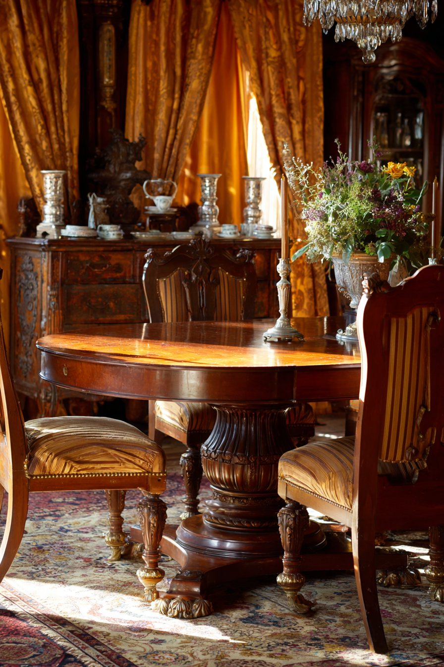 Refined Duncan Phyfe Federal Elegance