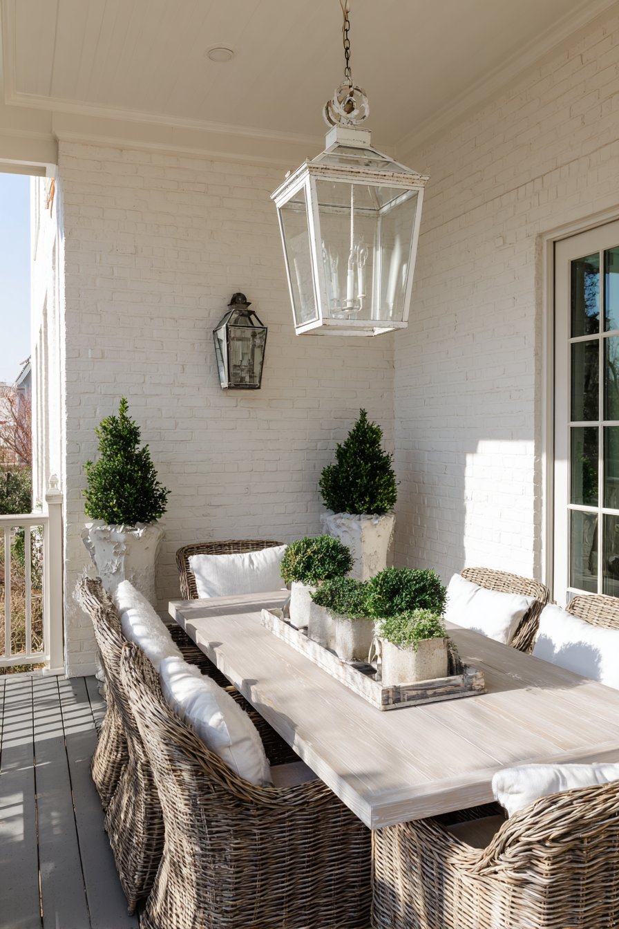 Outdoor Weather-Resistant White Resin