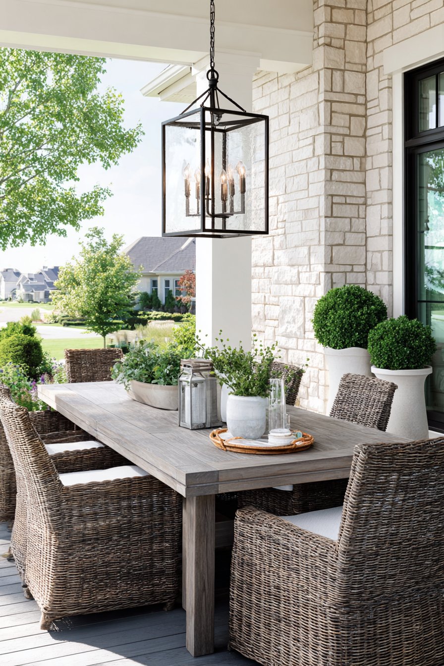 Outdoor Weather-Resistant White Resin